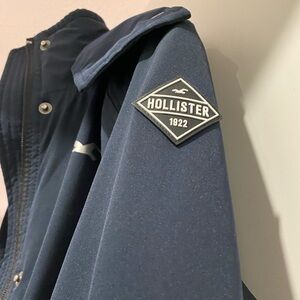 SOLD| Hollister Navy Blue Bomber Women's Jacket
